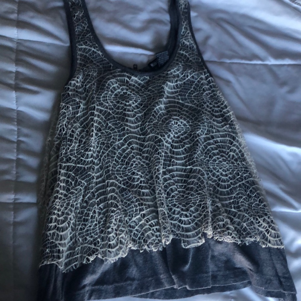 Lace tank top